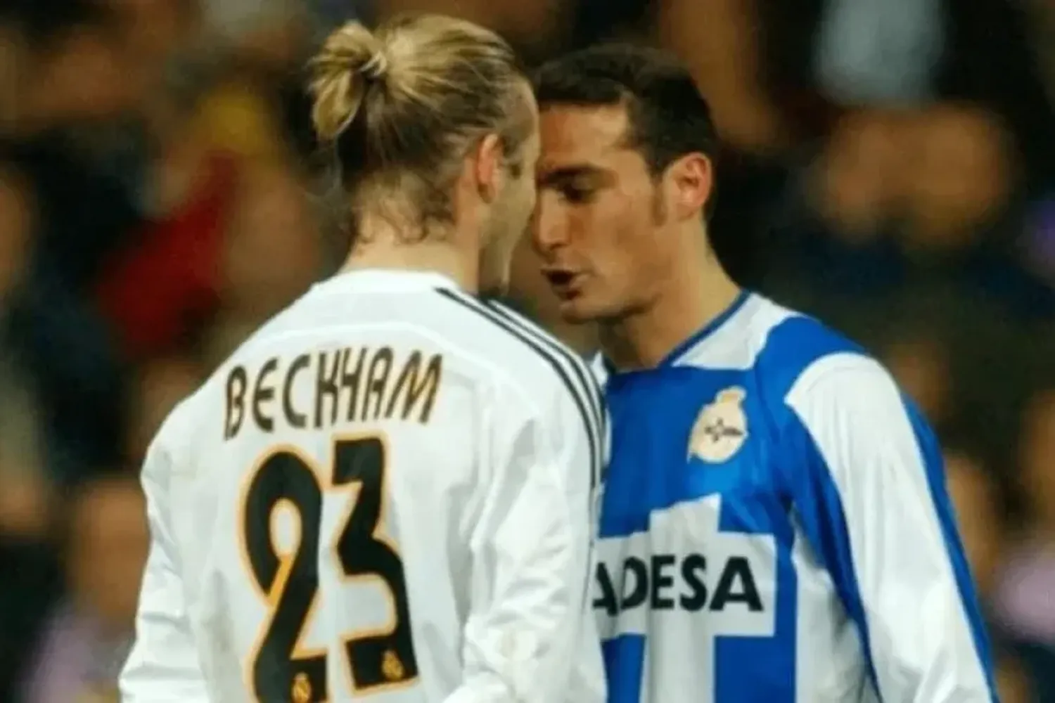 Beckham y Scaloni se reencontraron ¡a veinte años de una pelea histórica!