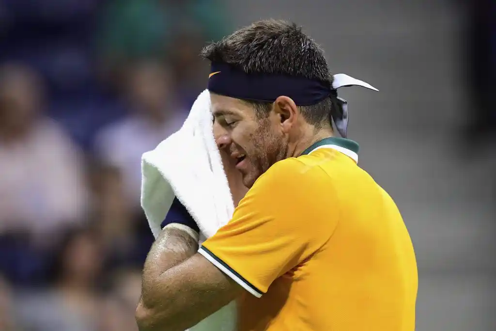 Inactivo, Del Potro cayó cinco puestos en el ranking