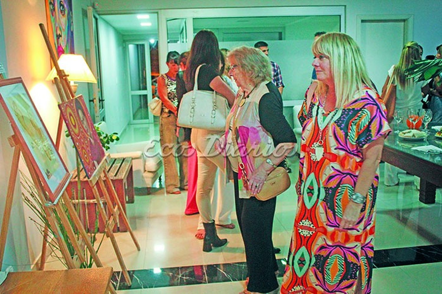 Muestra de arte. Mucho público participó del cierre de actividades