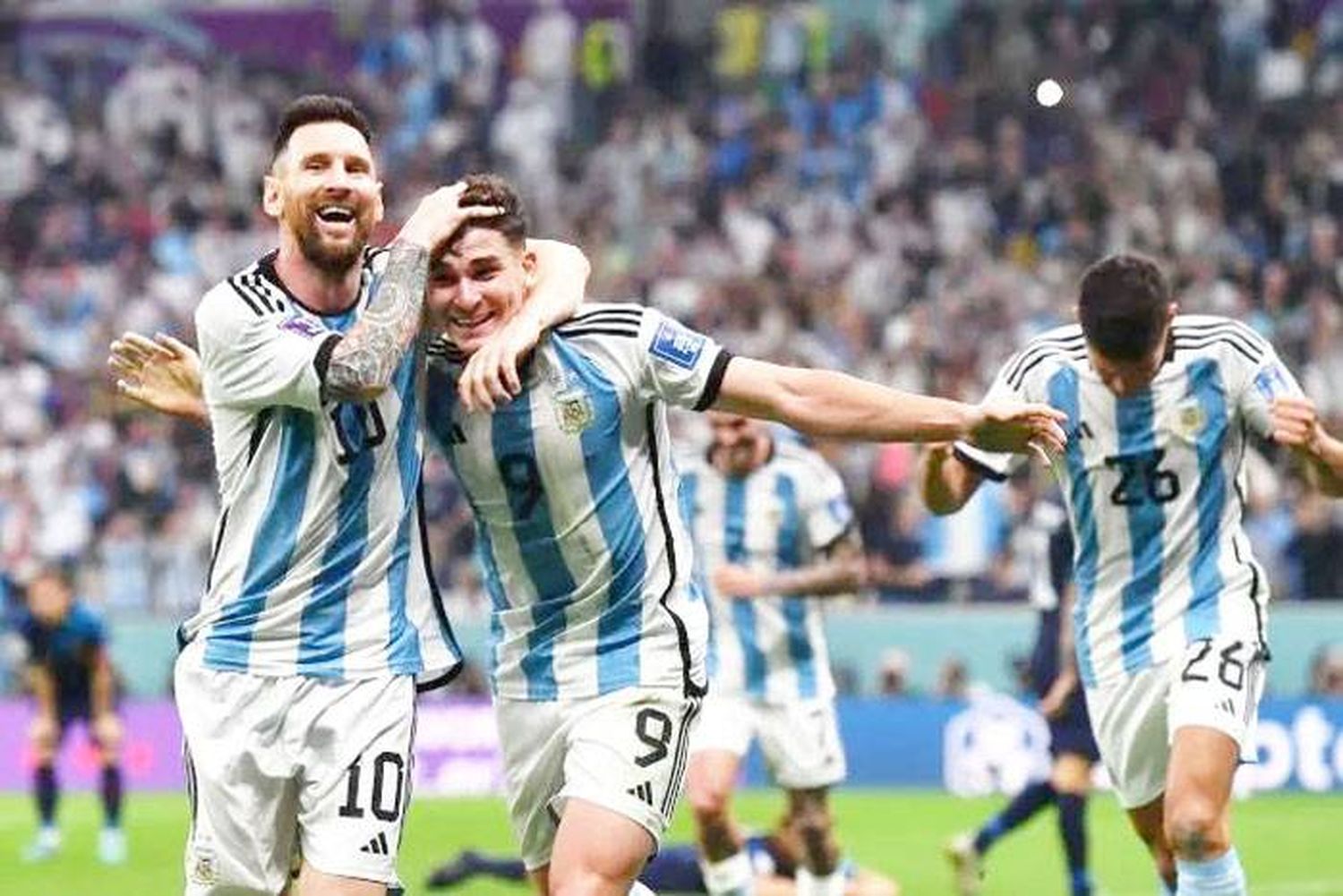 La Argentina busca la tan ansiada tercera copa del mundo