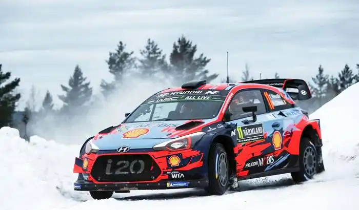 El Rally de Suecia, más atípico que nunca