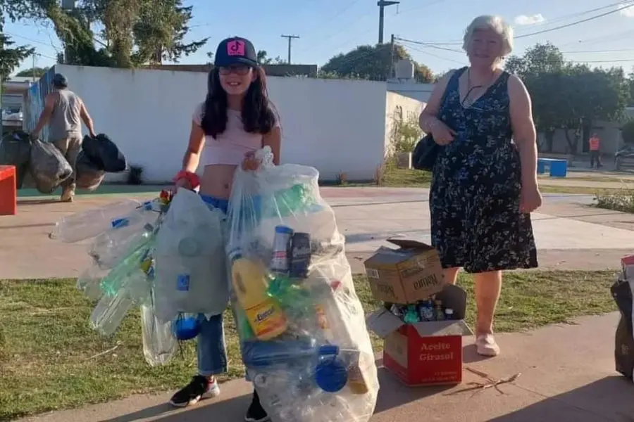 La Feria Eco Canje de Sunchales cumplió dos años preservando el medio ambiente