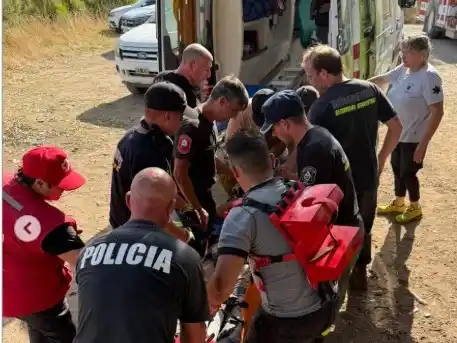 rescate en La Cascada - 1