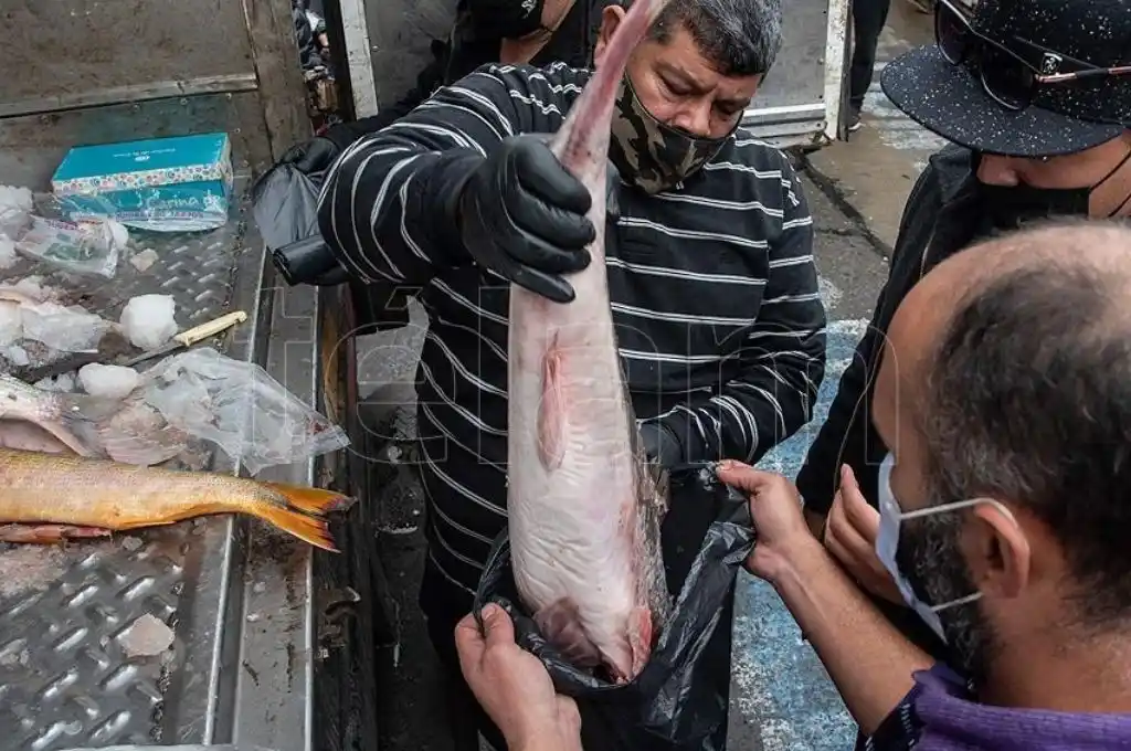 “Pescadazo” frente al Congreso para visibilizar la crisis del sector