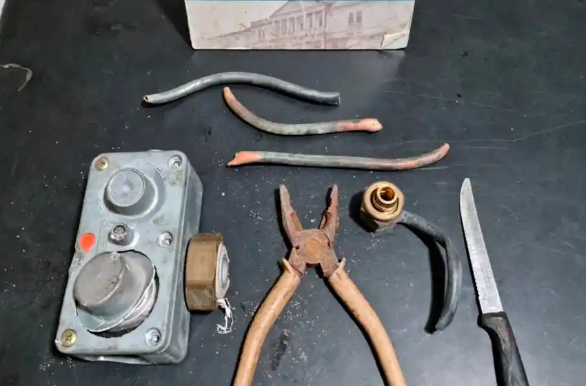 Atrapan a ladrón de medidores de gas