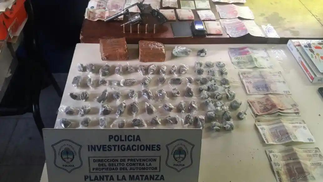 Video: Cayó banda narco que operaba en La Matanza y Esteban Echeverría