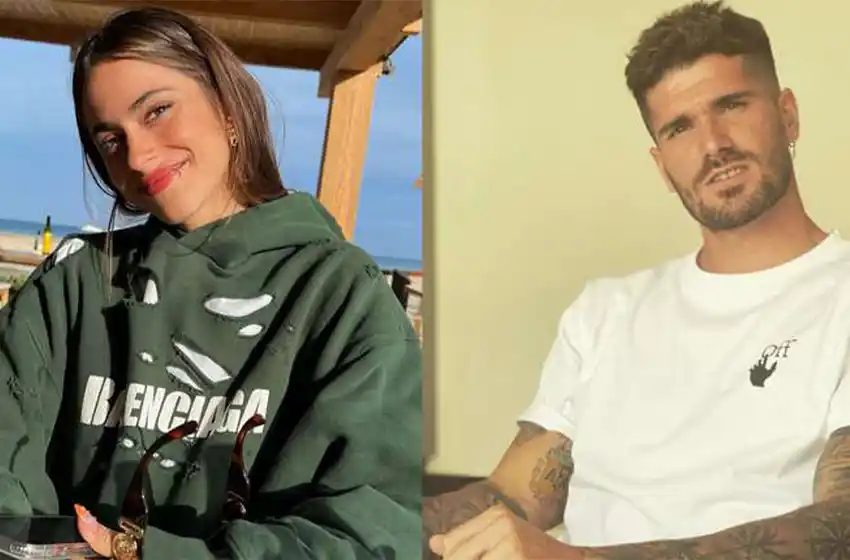 Rodrigo de Paul subió la primera foto junto a Tini Stoessel