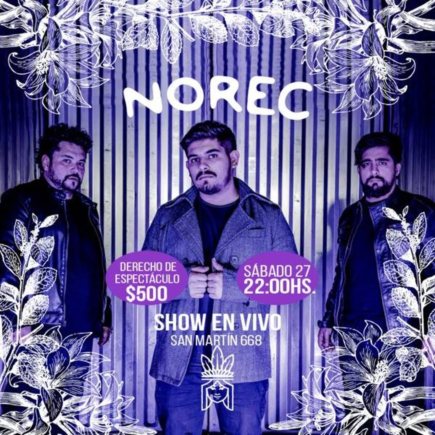 Norec, en vivo y adelantando
temas de su primer disco