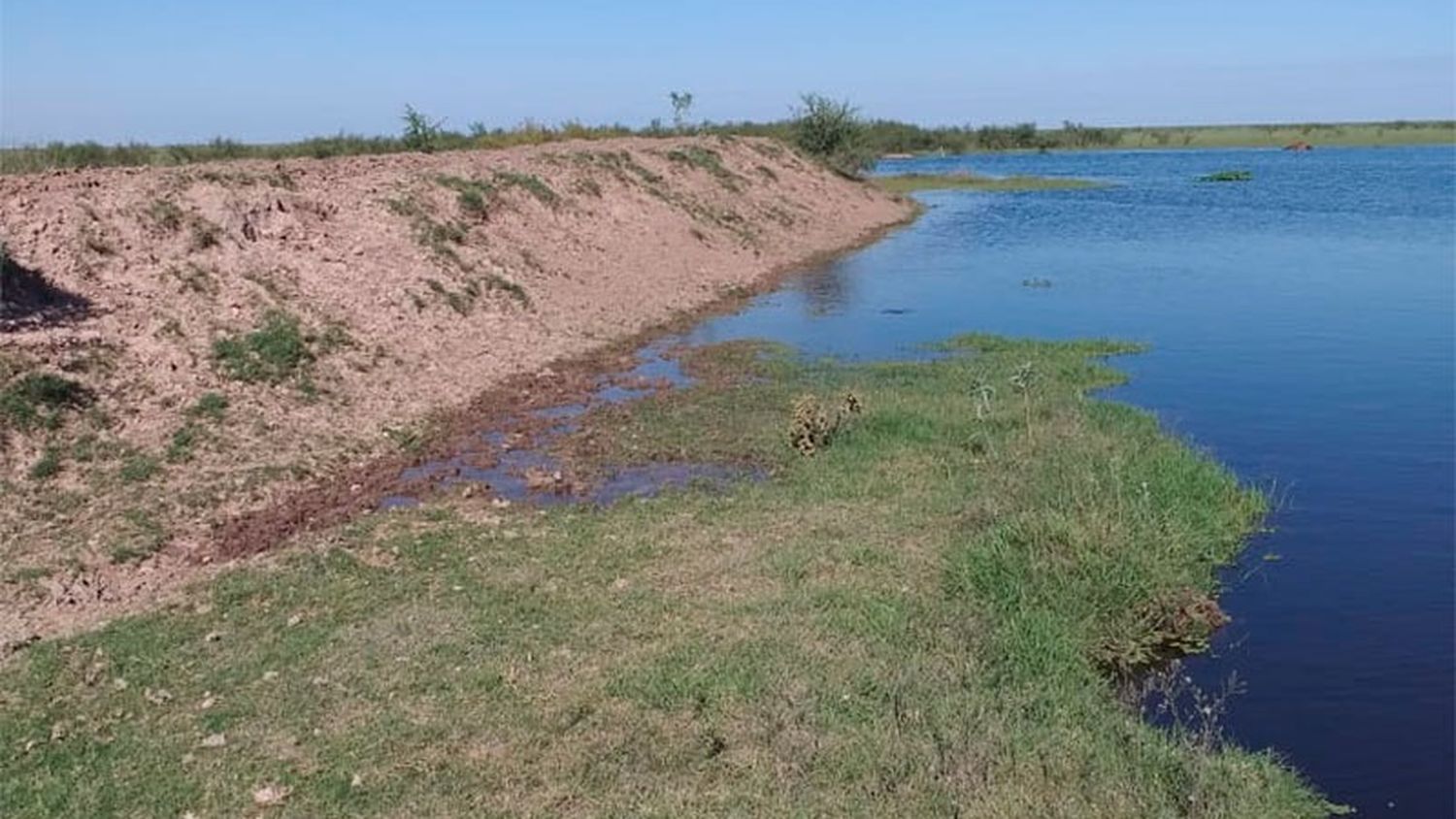 Abrieron una causa penal por los terraplenes de Laguna del Pescado