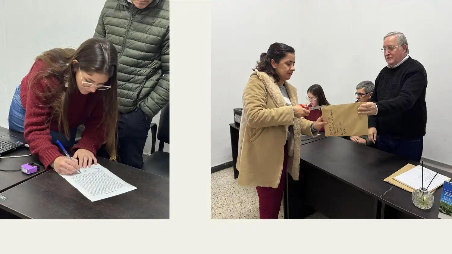 El Gobierno de Entre Ríos avanza con obras en escuelas de Nogoyá para mejorar el sistema cloacal