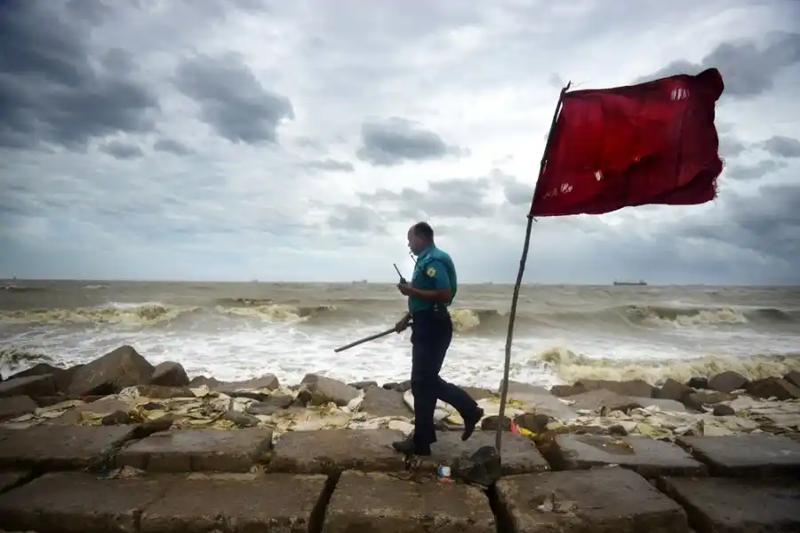 Se espera que los ciclones se hagan cada vez más fuertes debido al calentamiento global. Foto: AFP