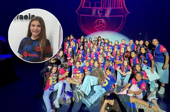 De Ben Hur a un campus internacional en el Barça: "Sueño con jugar en el Barcelona o en la selección argentina"