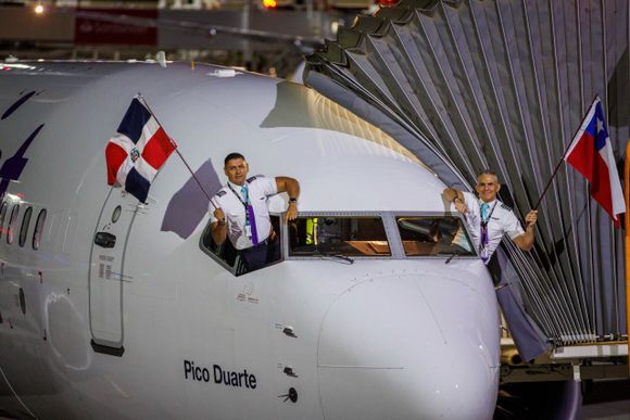 Arajet inauguró sus vuelos a Santiago de Chile y crea una nueva conexión con Centroamérica, México y Canadá