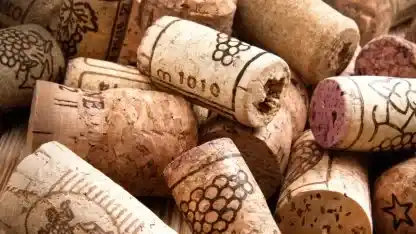 Imagen ilustrativa de corhos de vino