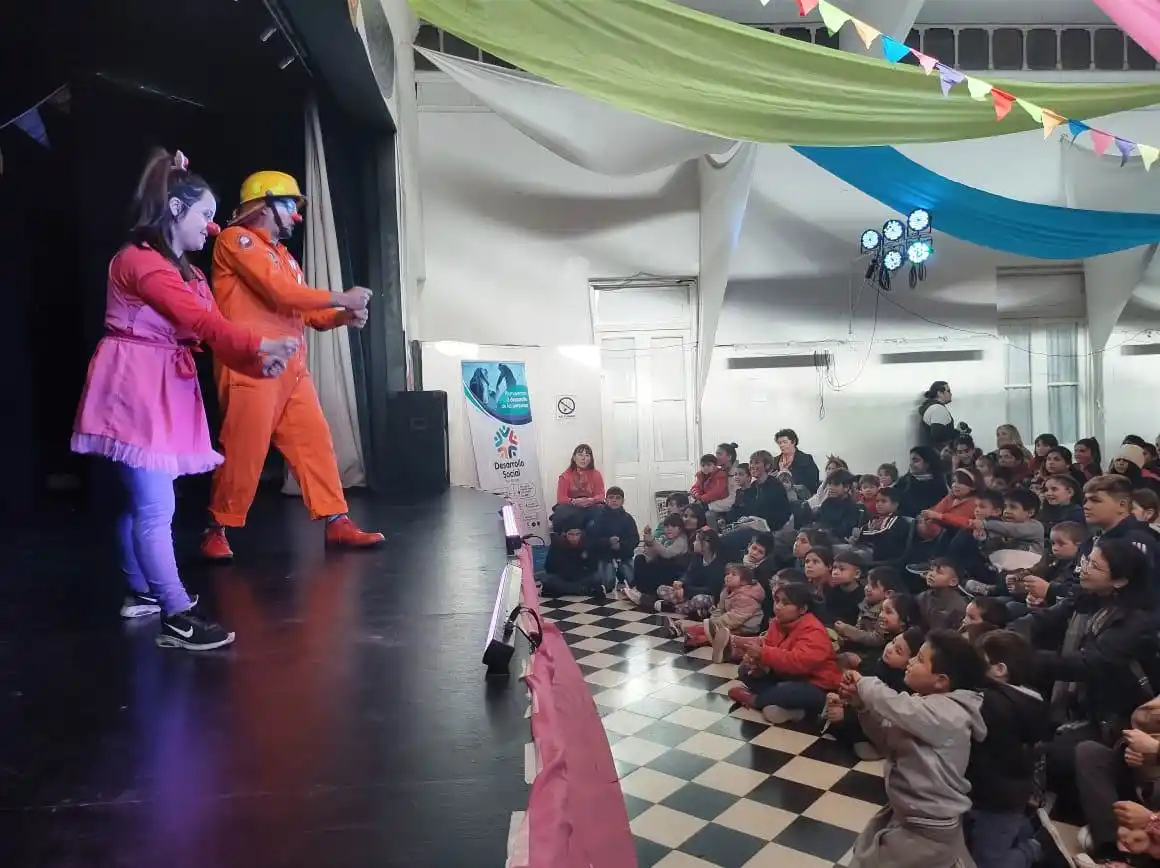 Los chicos y un domingo a pura risa