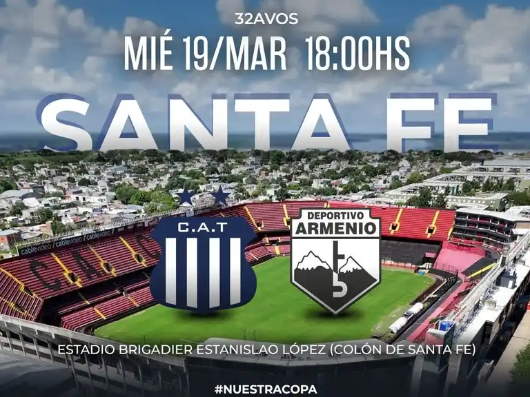 talleres copa argentina  Dep.Armenio