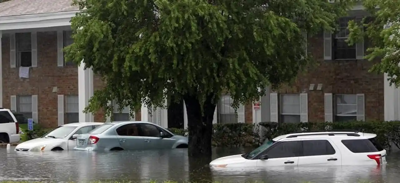 La zona central de Texas quedó totalmente anegada