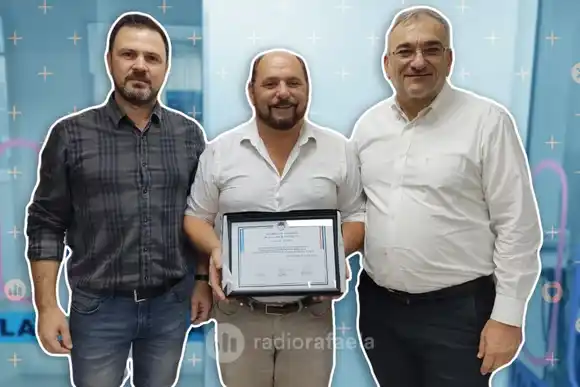 Merecido reconocimiento del Senado Provincial a Gerardo Zanoni