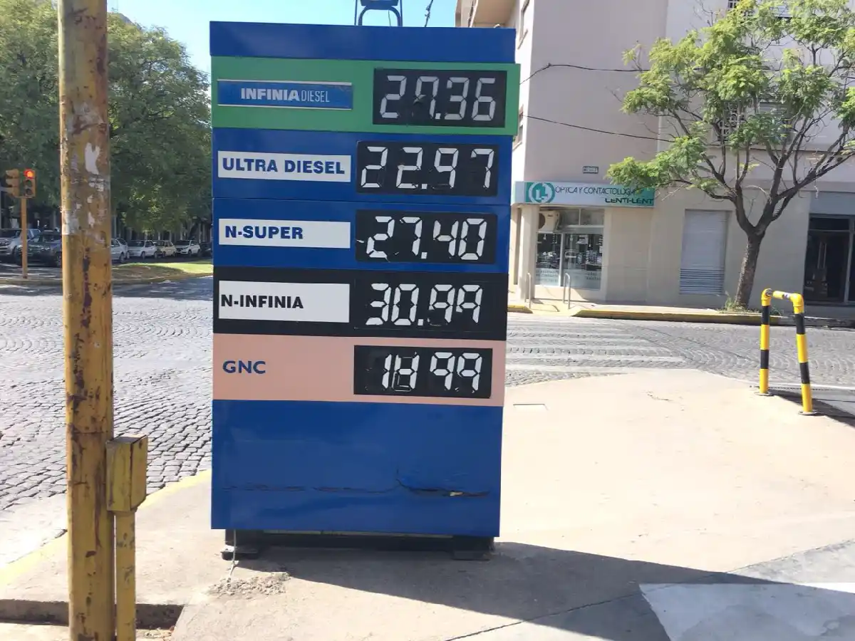 Entre hoy y mañana, el GNC llega a los $17