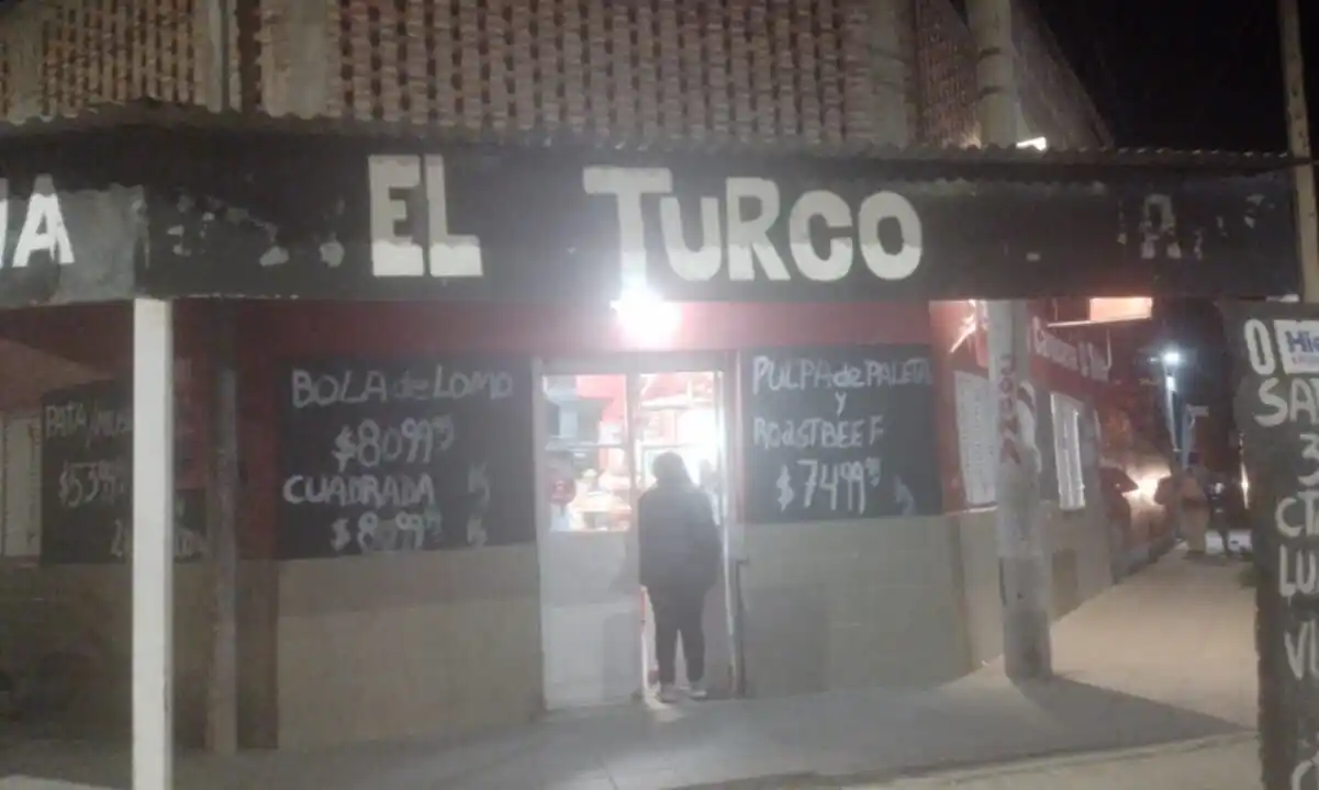 Ocurrió en la carnicería 'El Turco'. Foto: La Brújula 24