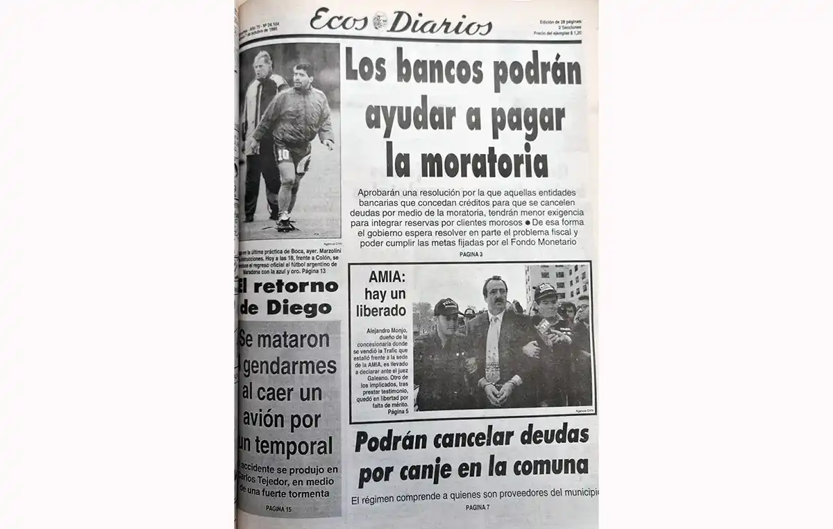 Sábado 7 de octubre de 1995