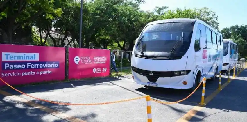Comenzó a funcionar en la ciudad el servicio de transporte público punto a punto