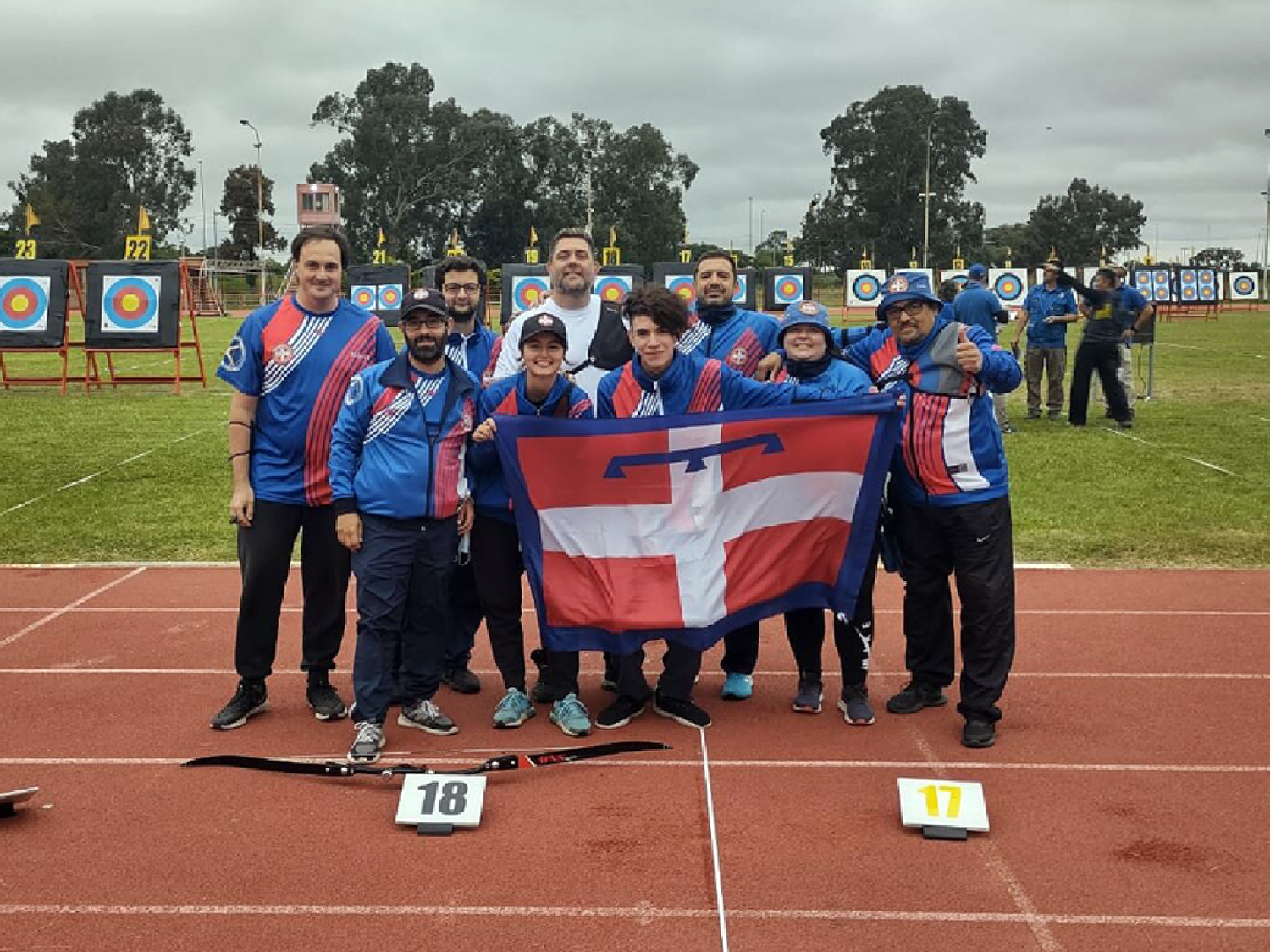 Subieron al podio en Santa Fe