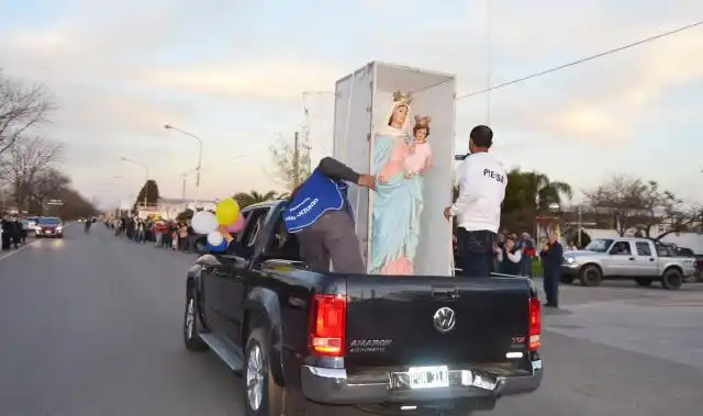 La imagen de la Virgen de San Nicolás llegó a Gualeguay
