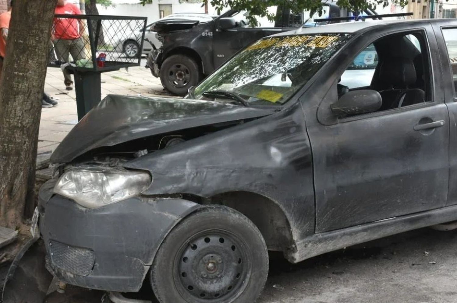 Accidente en barrio Candioti