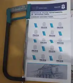 Aprehendieron a otro hombre que estaba cortando cables en Pratt y Cabral