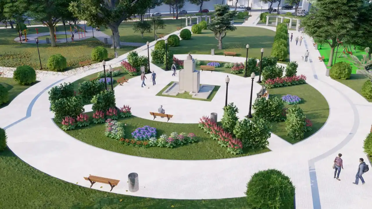 Paraná: Licitaron la obra de puesta en valor de la plaza Sáenz Peña