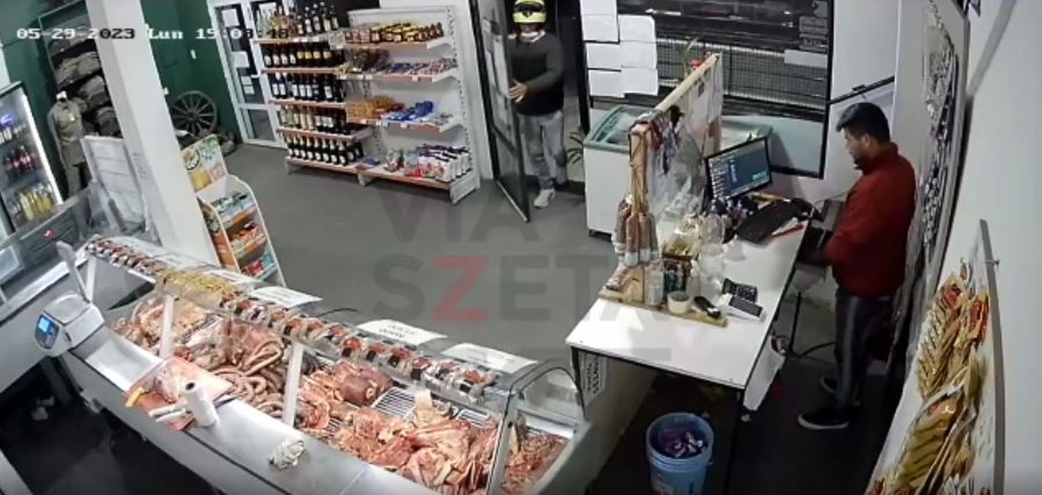 Entre Ríos: Pidió milanesas para distraer al carnicero, le robó la recaudación y fue detenido por un cliente