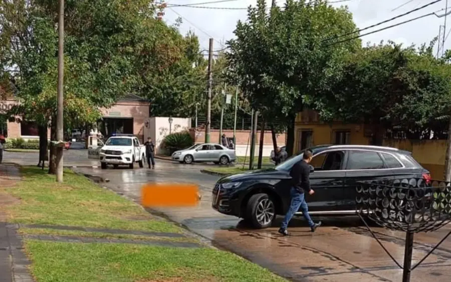 Un custodio hirió a un menor armado