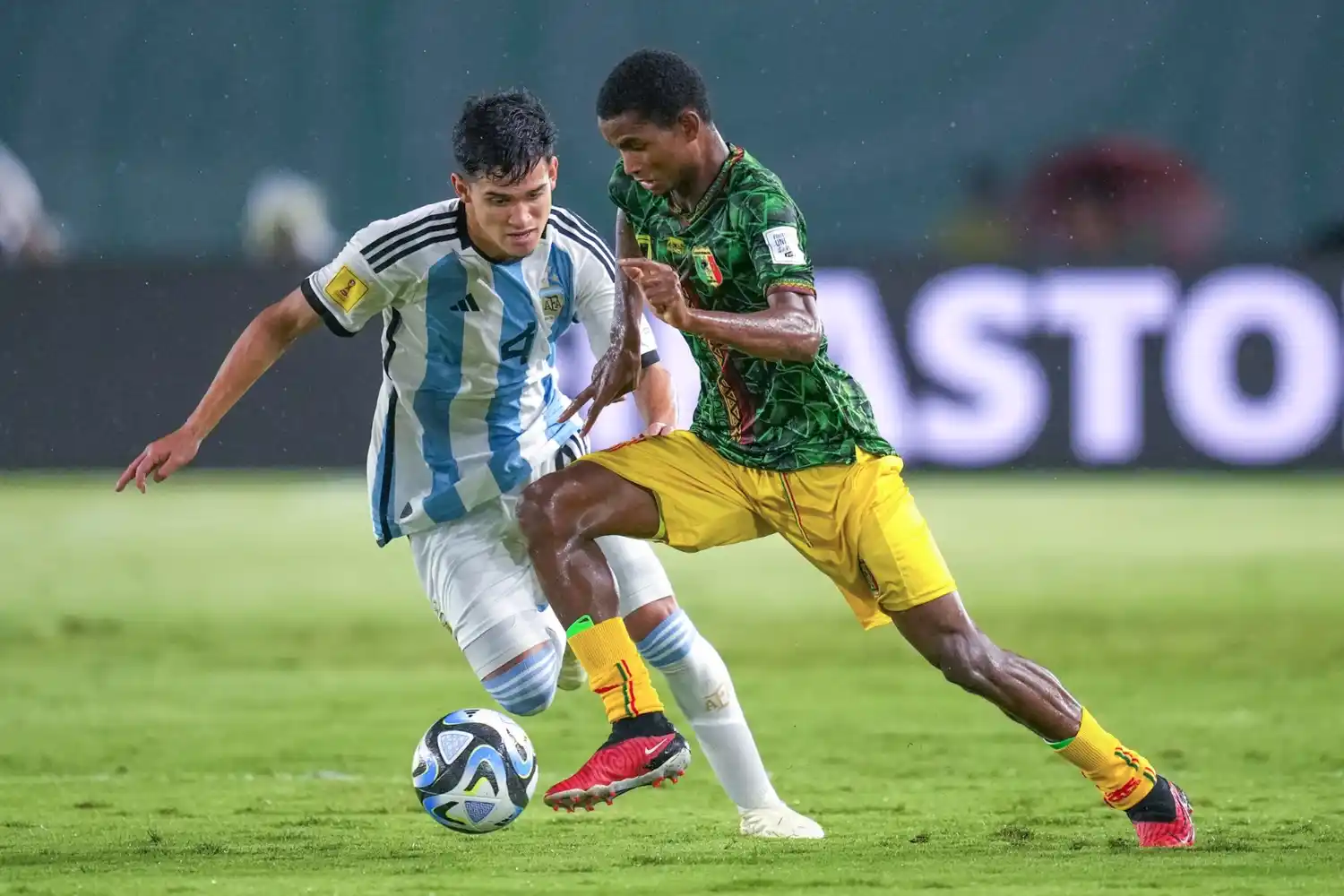 Argentina no pudo subir al podio