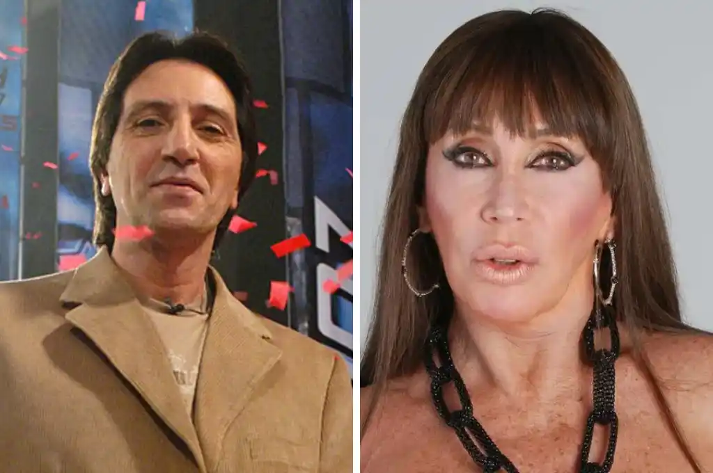 Moria Casán y Luis Vadalá estuvieron en pareja 10 años.