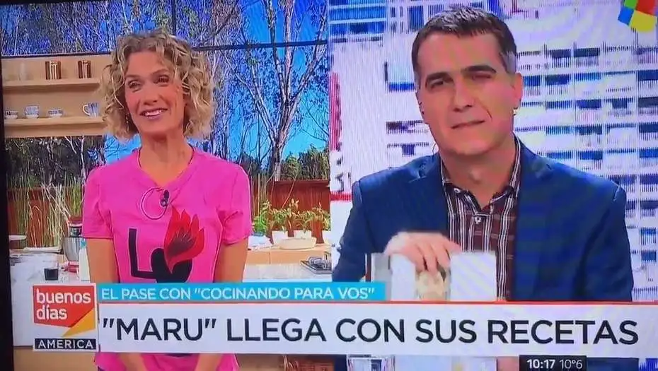 El papelón de Antonio Laje con Maru Botana