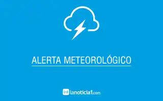Alerta meteorológico por tormentas fuertes para el norte de la Provincia
