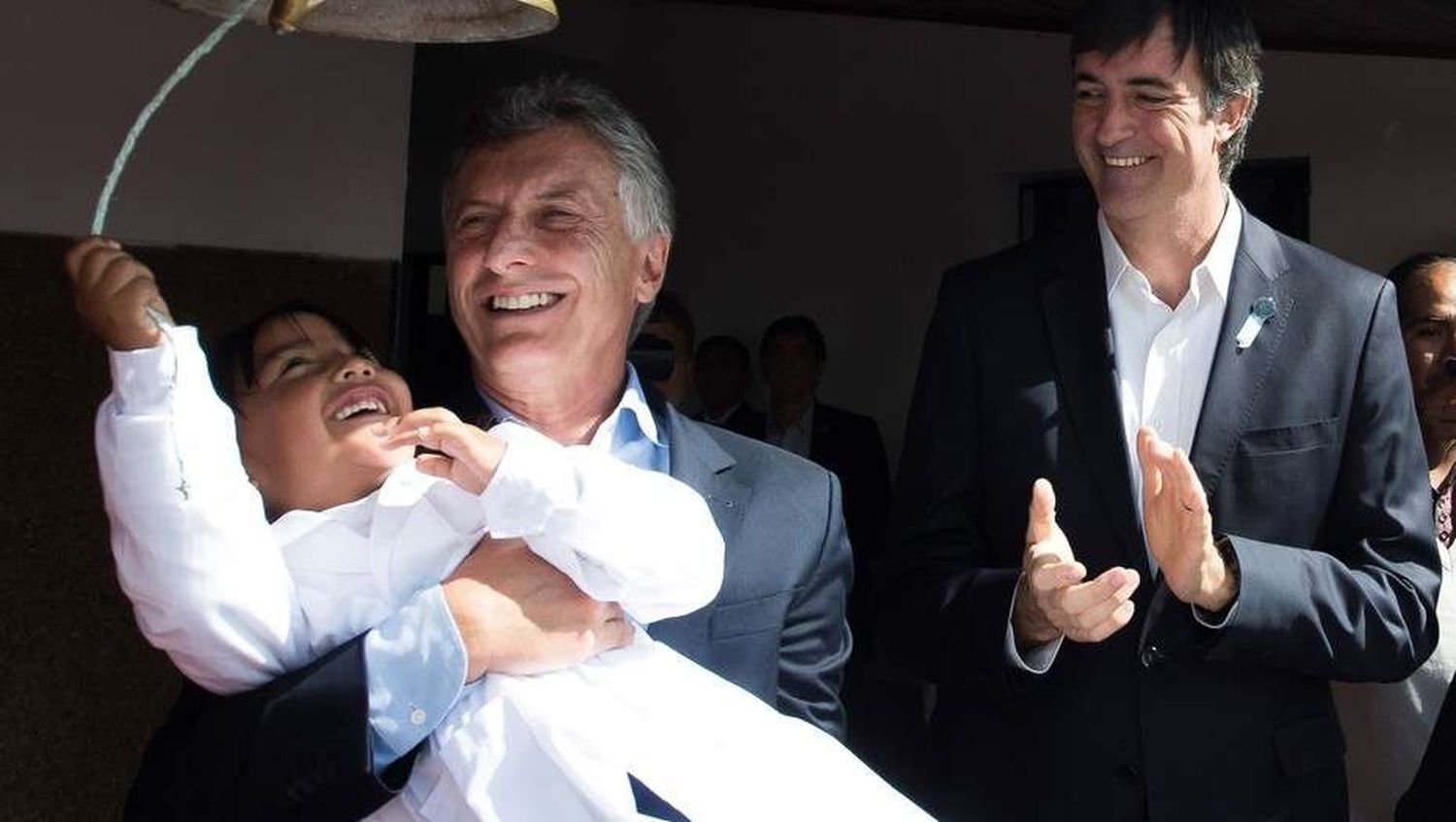 Macri inauguró el ciclo lectivo y criticó el "oportunismo" del paro docente