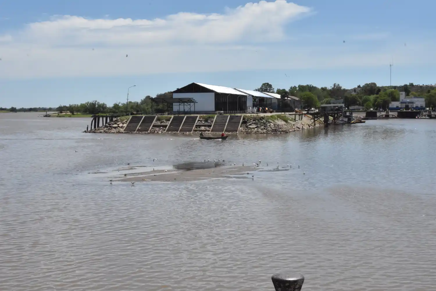 En Victoria Prefectura solicitó una nueva escala porque el caudal está por debajo del mínimo