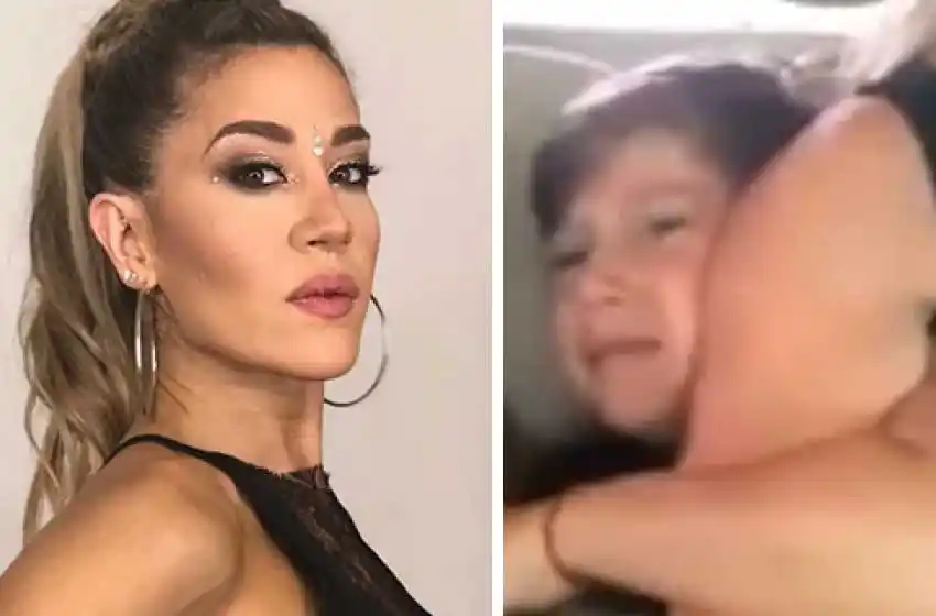 Primero risas, luego llantos: la experiencia extrema que compartió Jimena Barón con su hijo