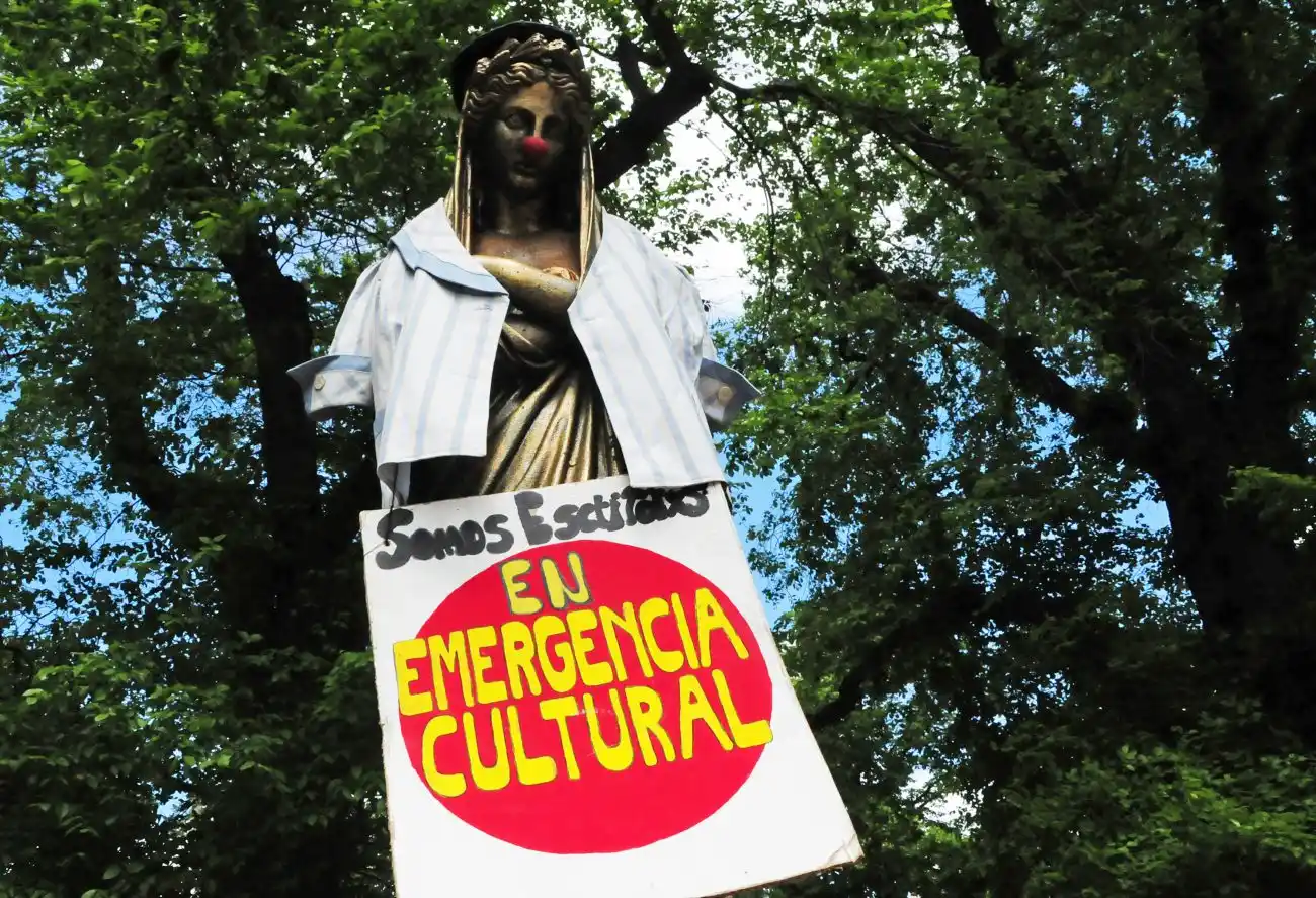 Los artistas reclamaron políticas culturales que los acompañe y reconozca