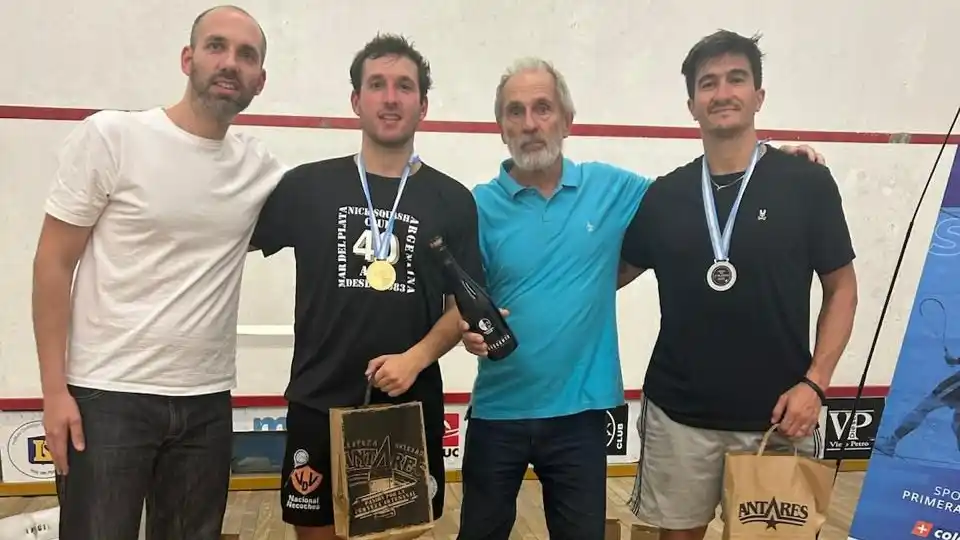 Gastón Decker, finalista de primera tras caer ante Federico Cioffi