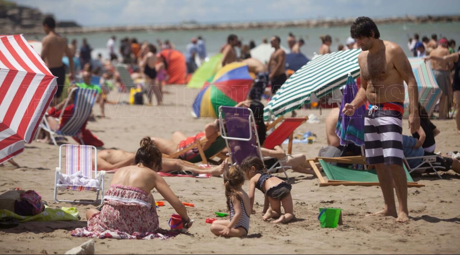 Un sábado de playa, con una máxima de 26 grados