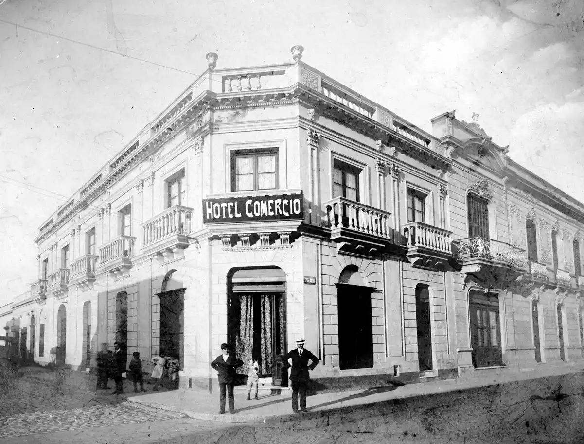 El Hotel del Vapor y el Hotel Comercio, algo más que hospedajes en la Gualeguaychú de antaño