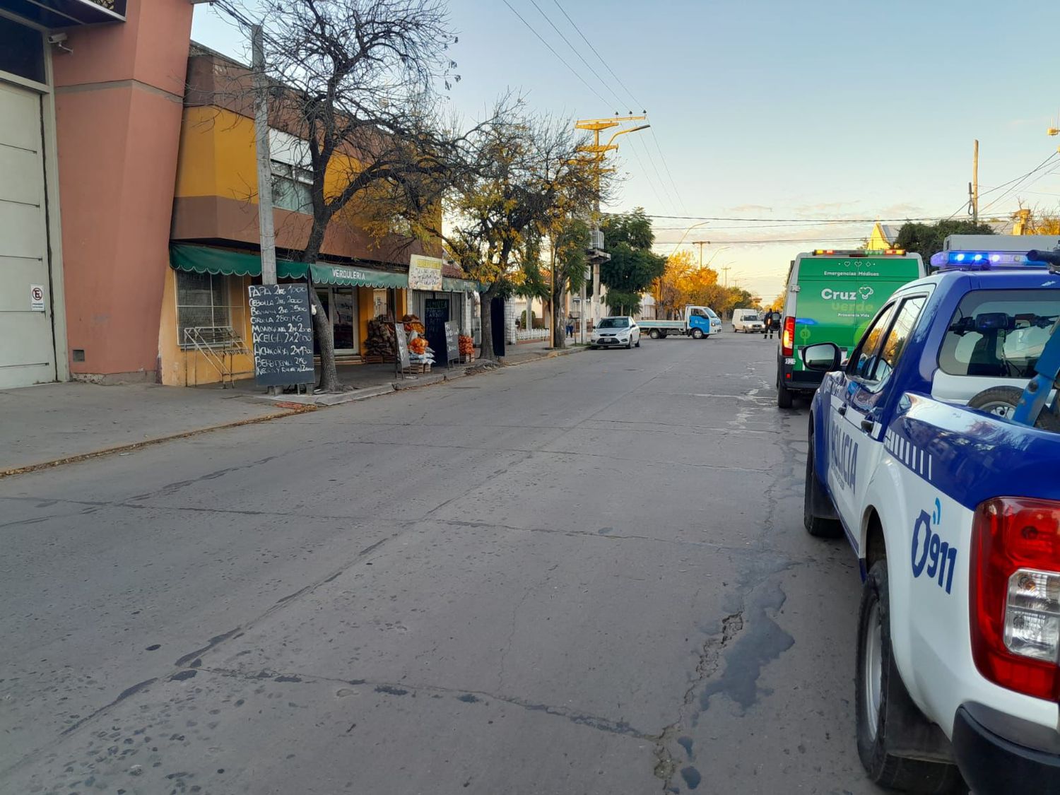 El siniestro ocurrió entre Av. Caseros y Av. de Infante