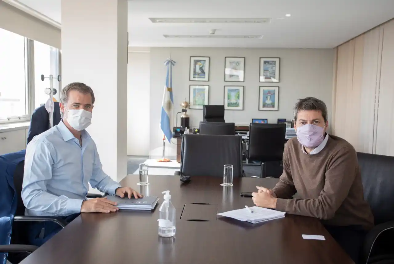 El intendente Piaggio se reunió con el ministro de Turismo y Deportes de la Nación
