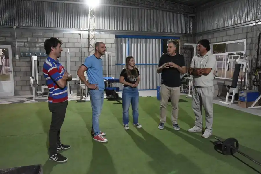 El playón del club Peñarol se encuentra en su etapa final