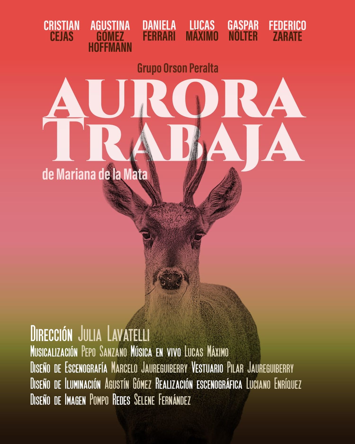 aurora trabaja