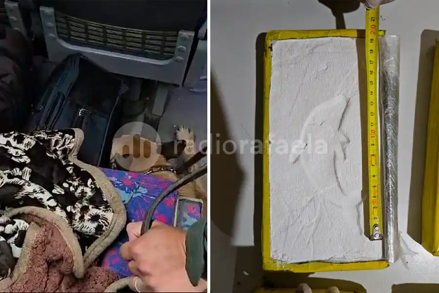 Atraparon a una pareja viajando por la Ruta Nacional 34 con más de 12kg de cocaína