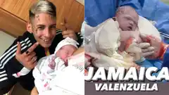 Nació Jamaica, la primera hija de L-Gante